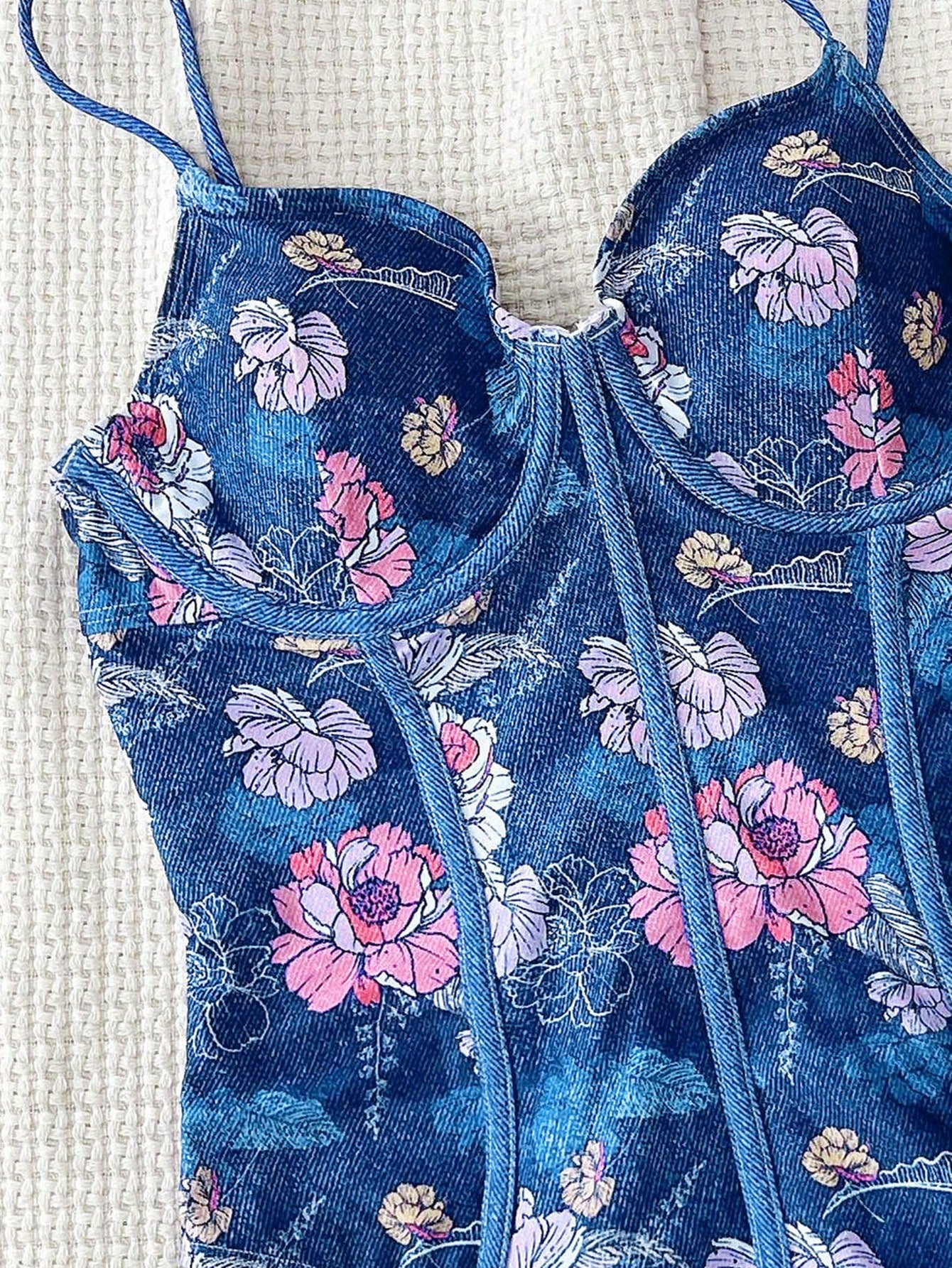 Maiô Feminino Glamour Floral