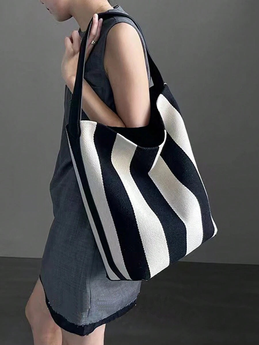 Bolsa Tote Patchwork Alça Larga Premium 5