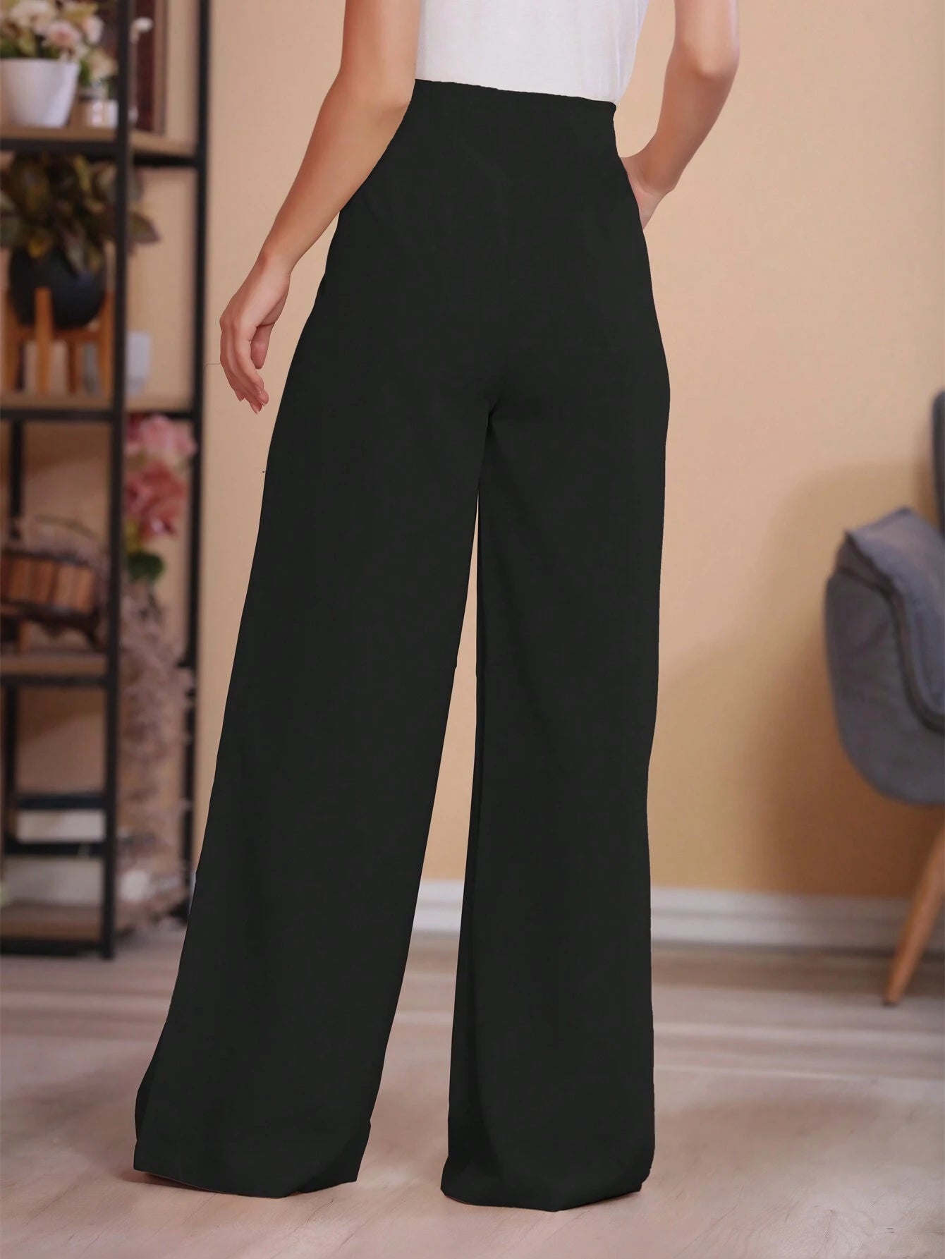 Calça Feminina alfaiataria Pantalona