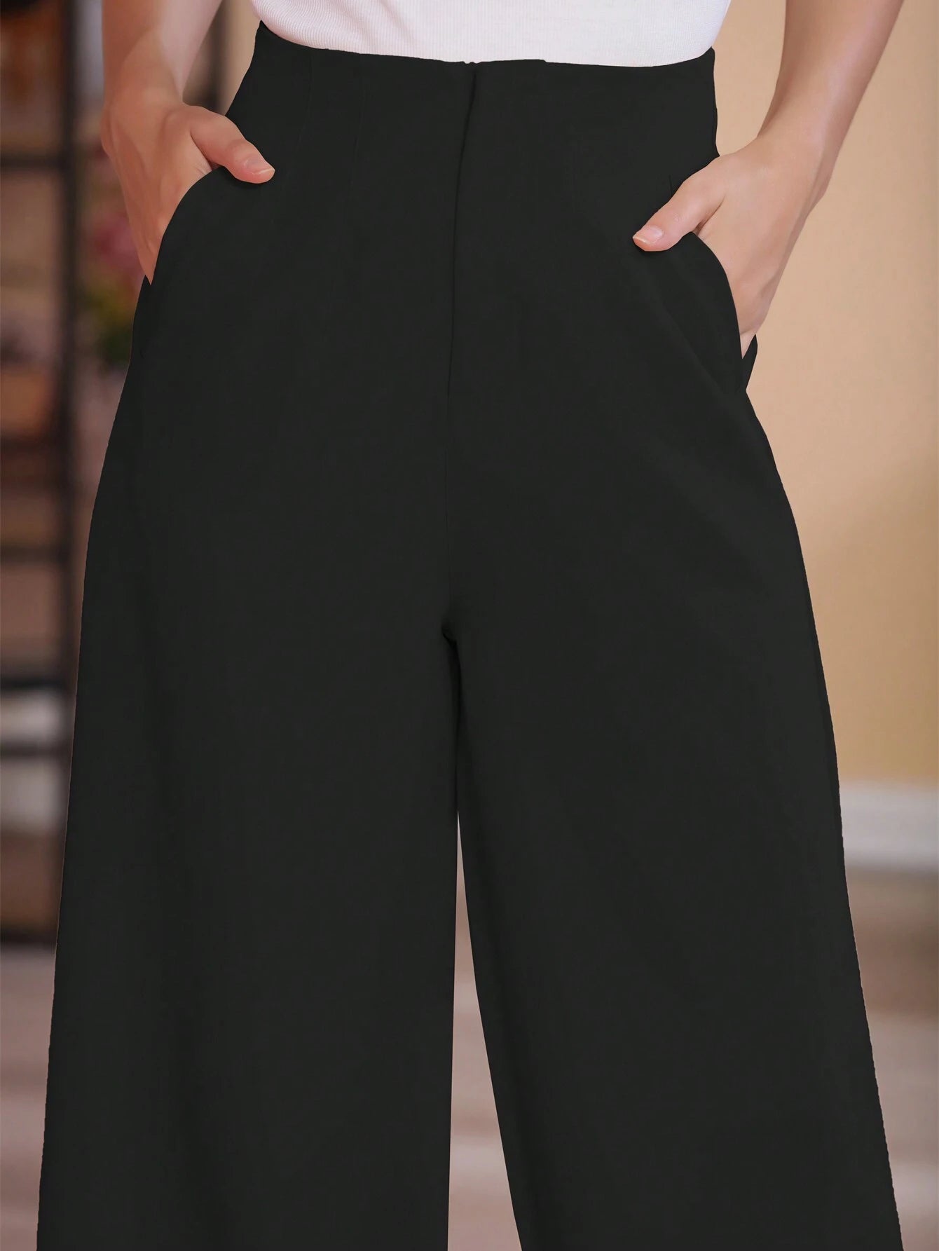 Calça Feminina alfaiataria Pantalona