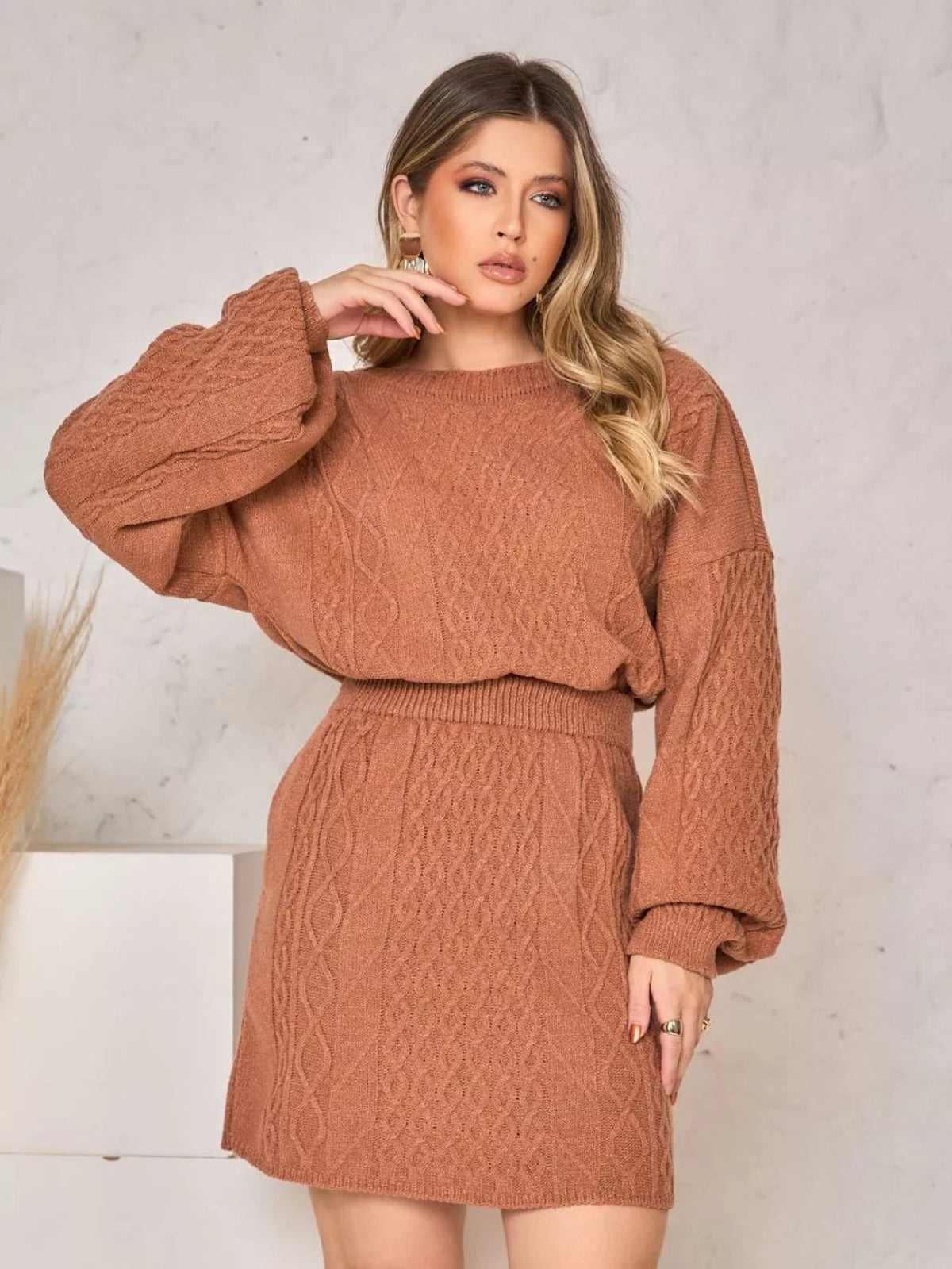 Conjunto-Saia-e-Blusa-Tricot-Manga-Longa