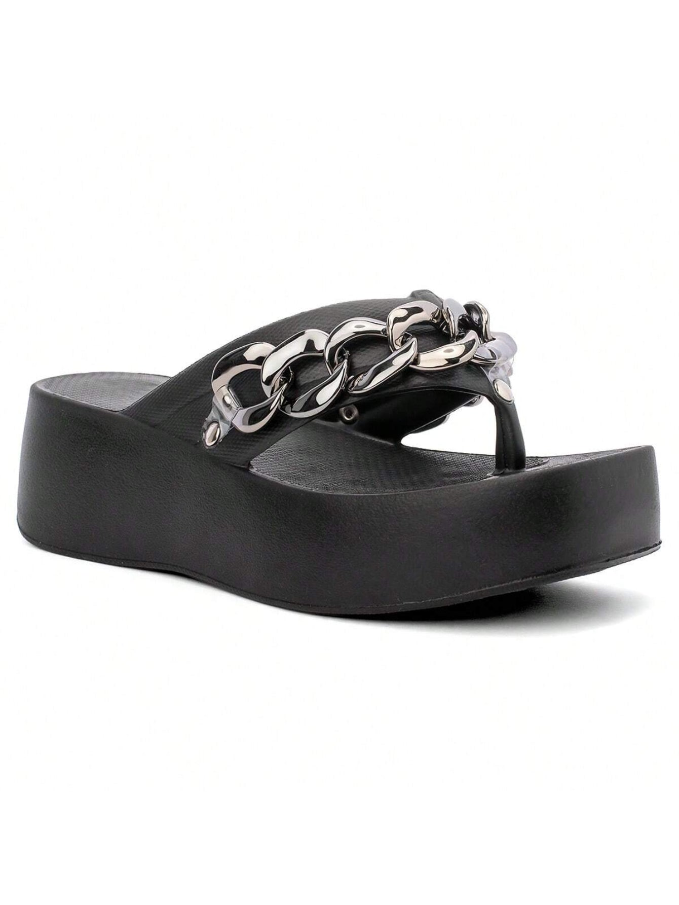 Chinelo de Dedo Plataforma Nuvem Salto Super Leve Eva