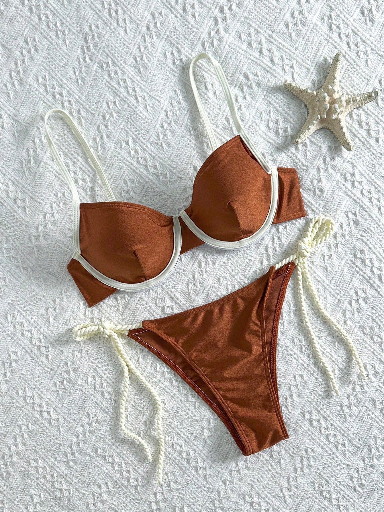 Biquíni Feminino Bicolor Push Up
