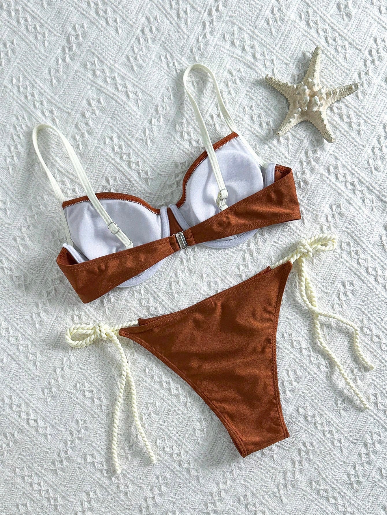 Biquíni Feminino Bicolor Push Up