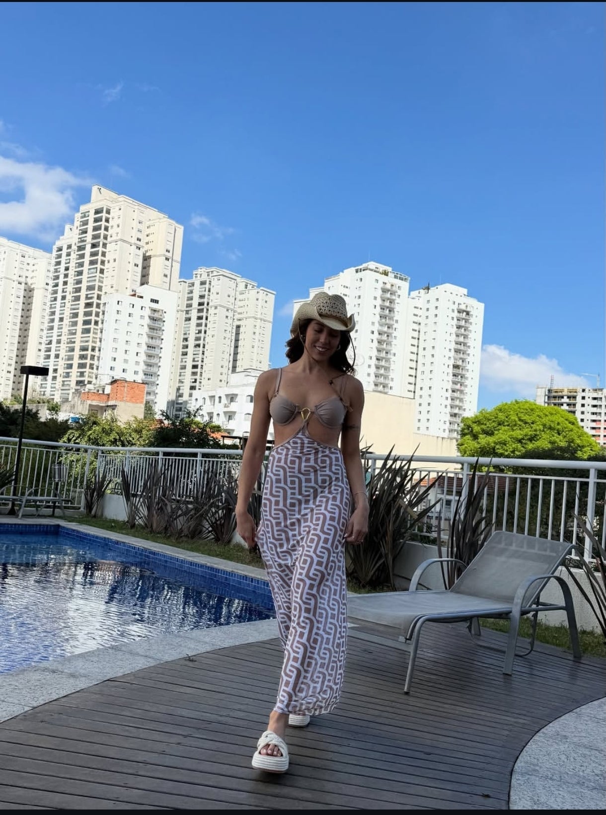 Conjunto Biquíni Feminino Trio Geométrico