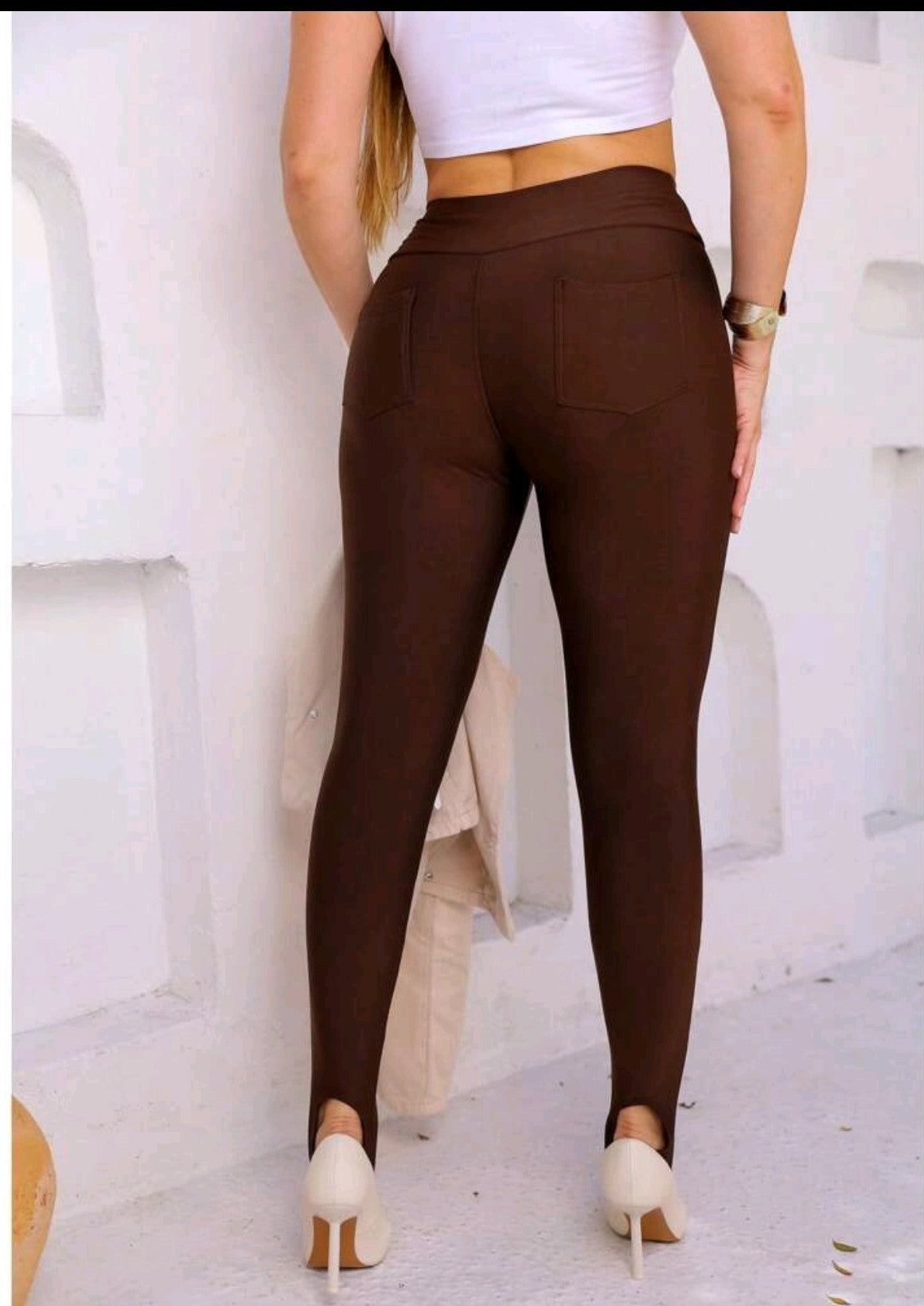 Calça Legging Fuso Pezinho Cintura Alta Suplex Power