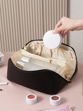 Free Bolsa de Cosméticos á Prova d'água - Grande Capacidade para Viagens