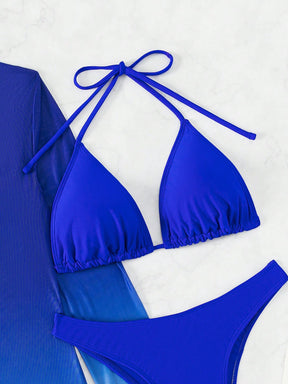 Conjunto Degradê Azul 3 Peças