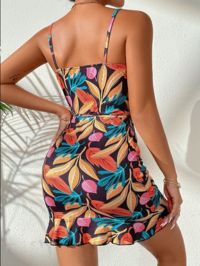 Vestido Feminino Tropical Estampa Boho