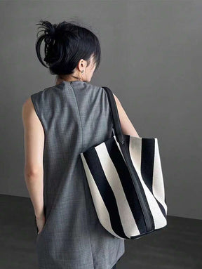 Bolsa Tote Patchwork Alça Larga Premium 2