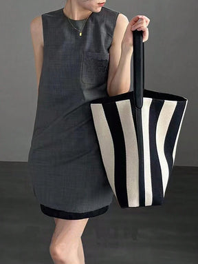 Bolsa Tote Patchwork Alça Larga Premium 3