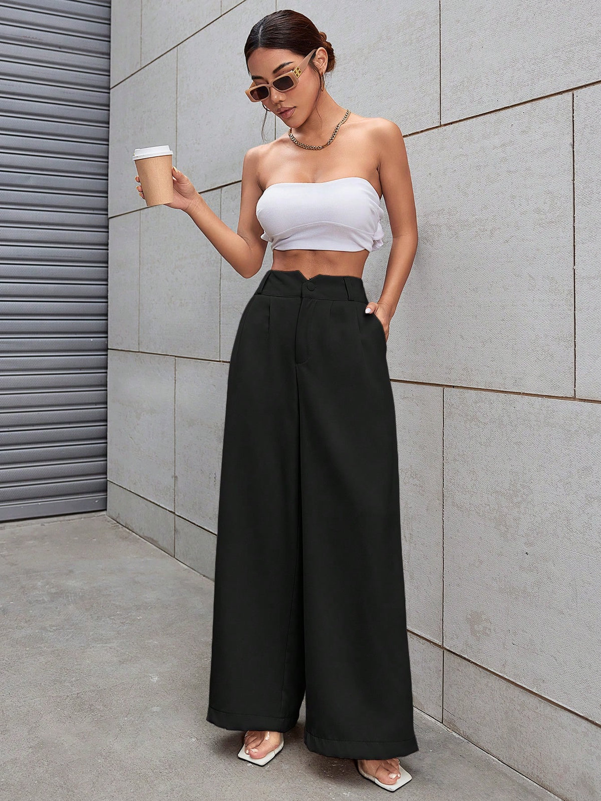 Calca-Cintura-Alta-Flare-Preta