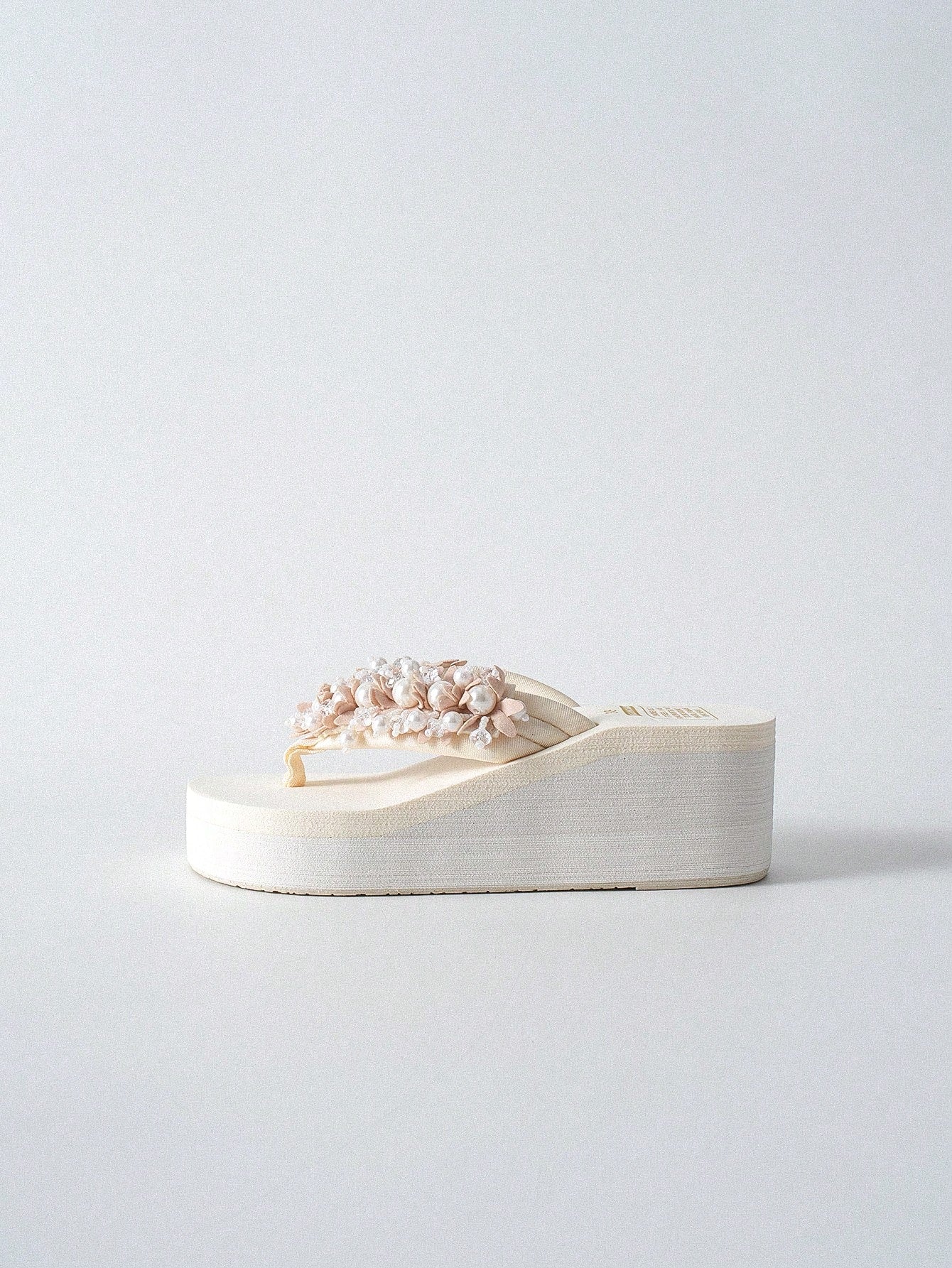 Chinelos Sandálias de Praia Salto Respirável Anabela