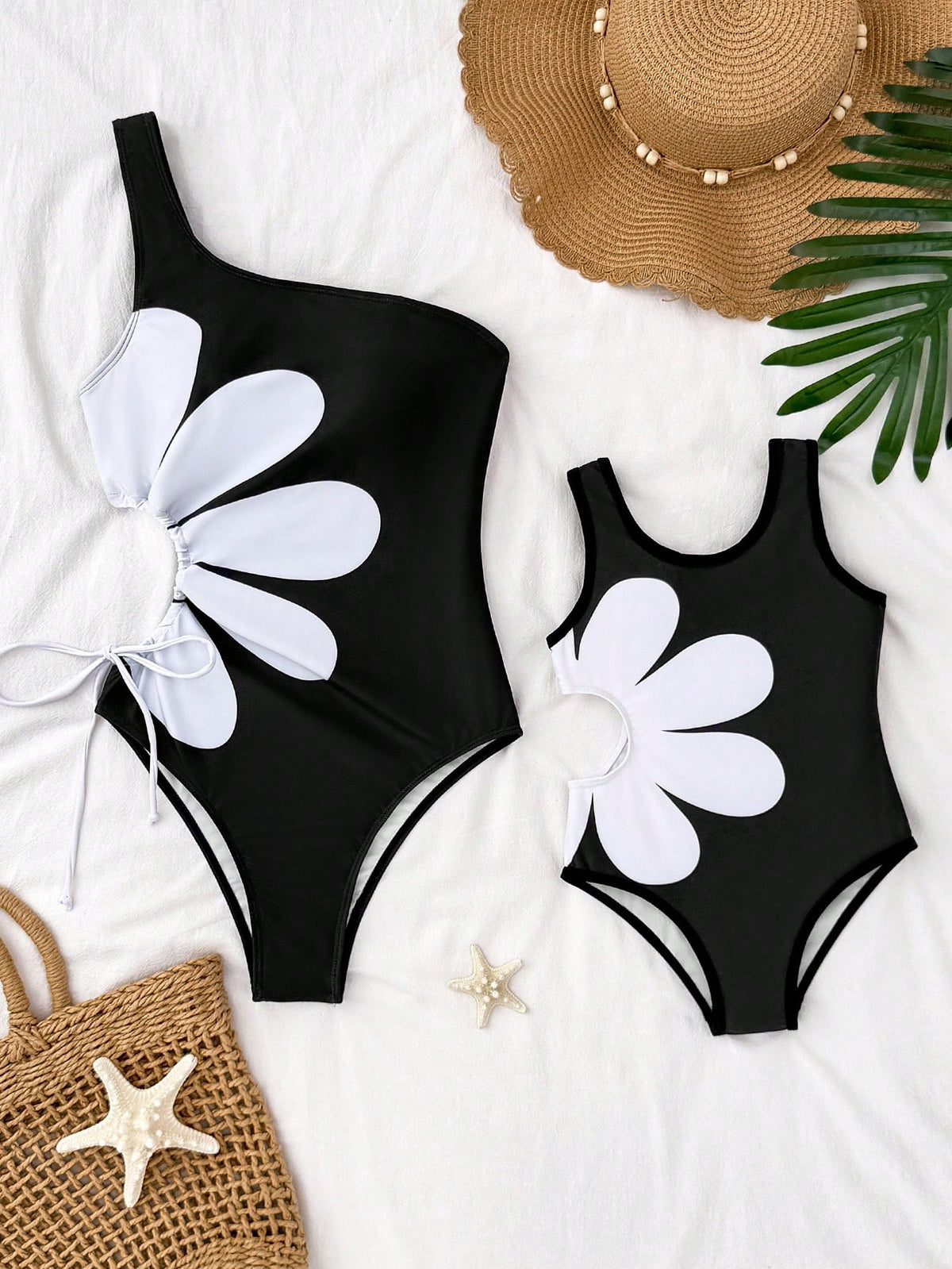 Maiô Feminino Detalhe Flor Soul Boho Tal Mãe e Tal Filha