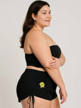 Shorts de Praia Plus Size Com Regulagem nas Laterais