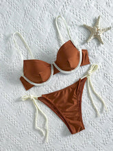 Biquíni Feminino Bicolor Push Up