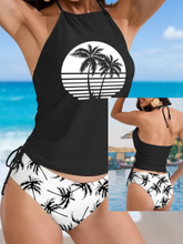 Tankini Feminino Frente Ùnica Tropical