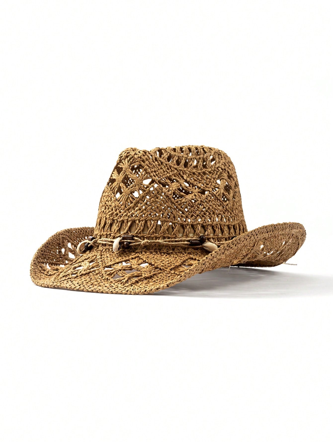 chapeu-de-cowboy-unissex-com-contas-de-madeira-e-conchas