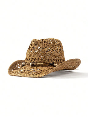 chapeu-de-cowboy-unissex-com-contas-de-madeira-e-conchas