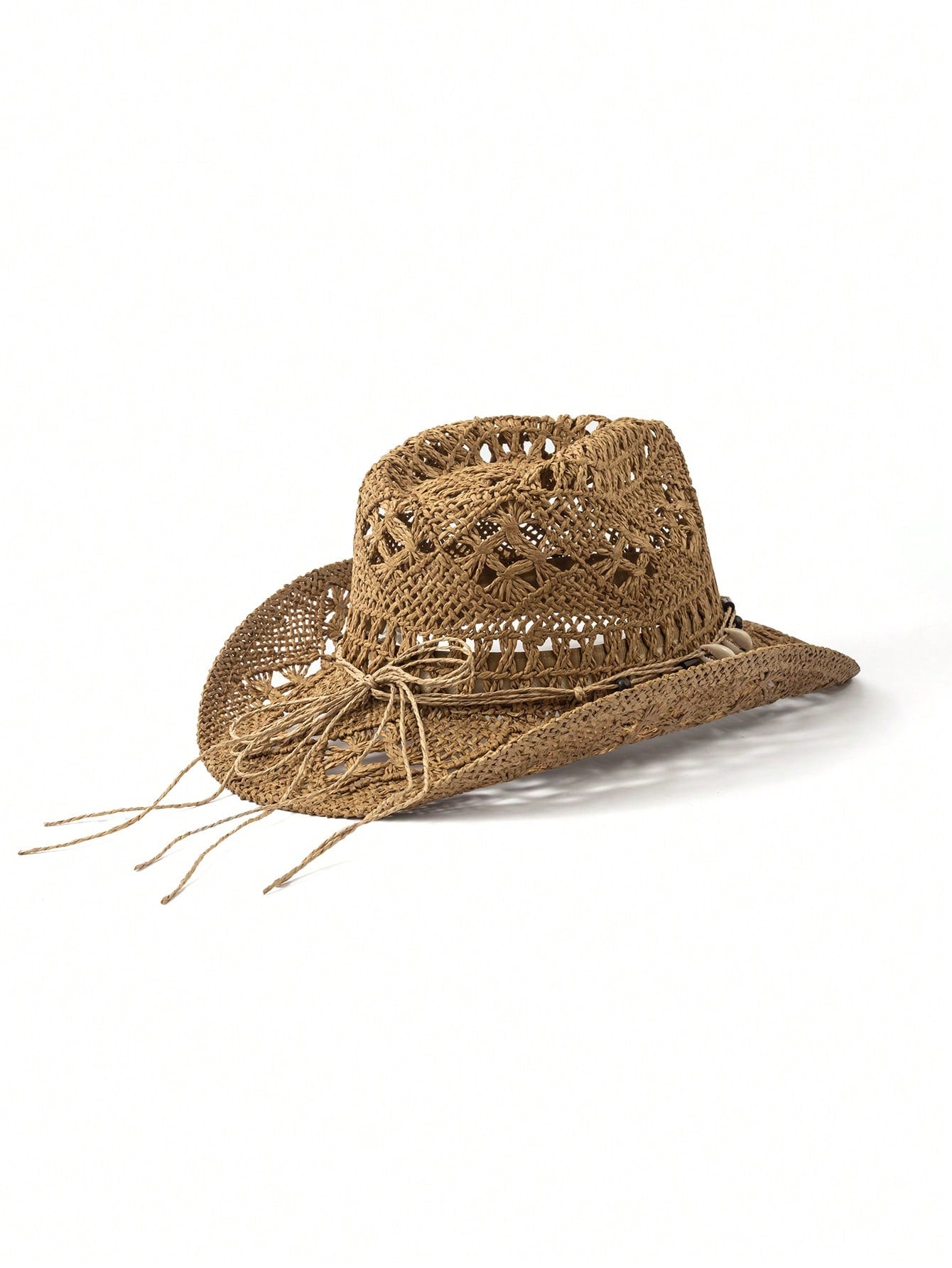 chapeu-de-cowboy-unissex-com-contas-de-madeira-e-conchas