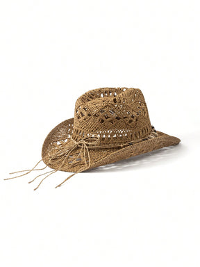 chapeu-de-cowboy-unissex-com-contas-de-madeira-e-conchas
