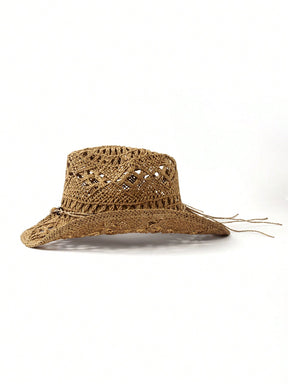 chapeu-de-cowboy-unissex-com-contas-de-madeira-e-conchas
