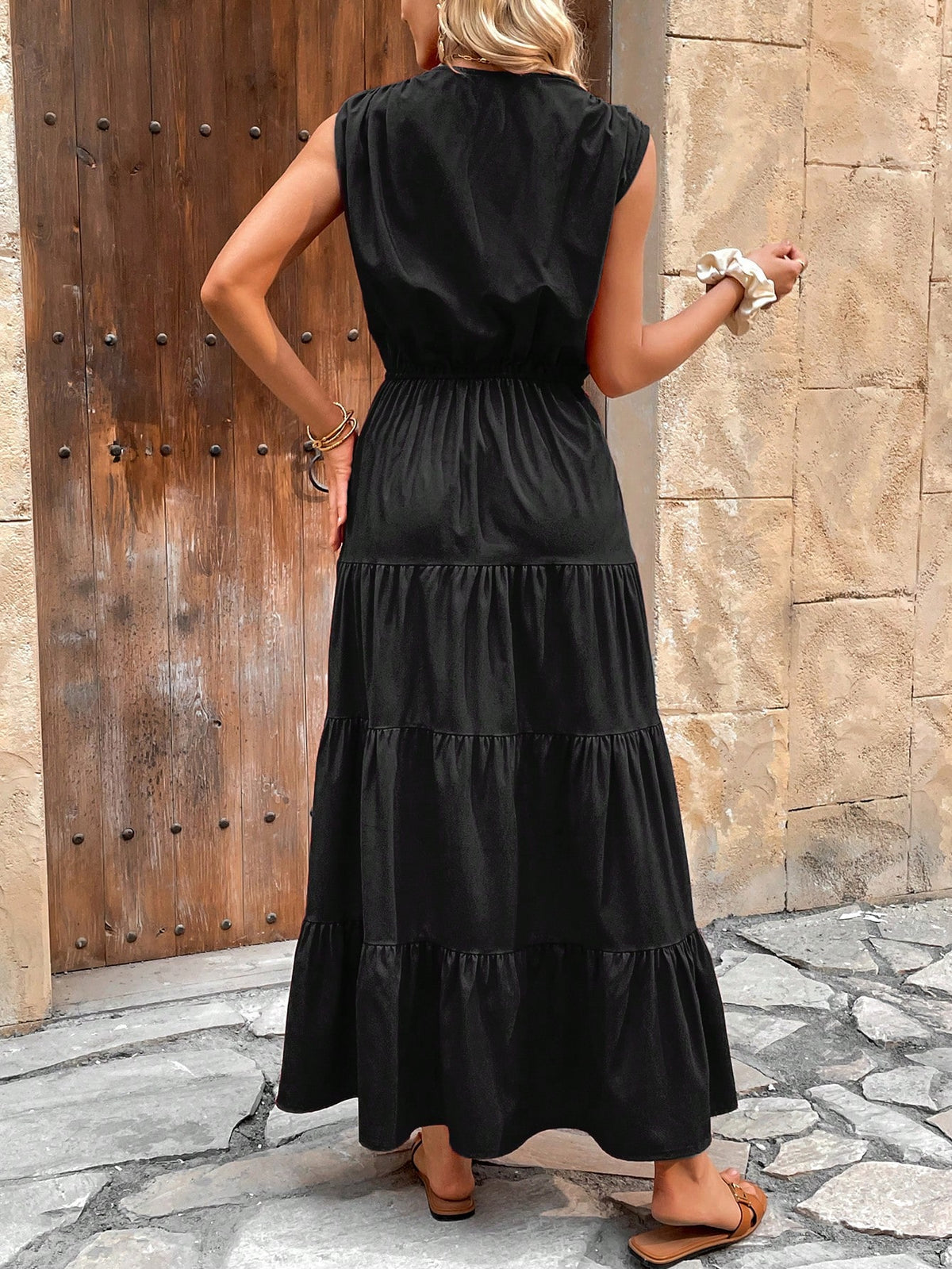 Vestido Feminino Longo Elegante Catharine