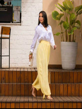 Calça Feminina Pantalona Aladim de Mousseline