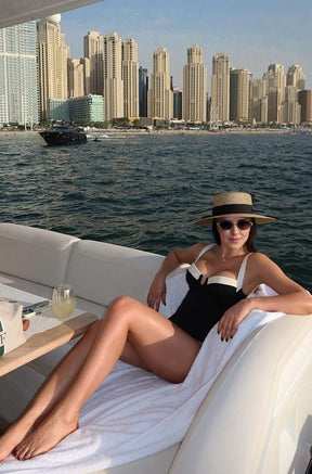 Maiô Modelador Esbelt Feminino Bicolor