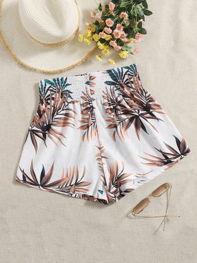 Shorts Feminino Estampa Tropical