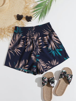 Shorts Feminino Estampa Tropical