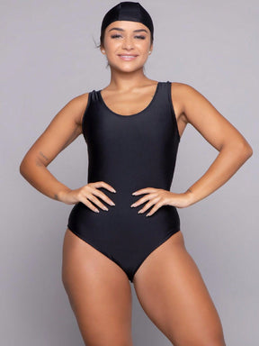 Maiô Natação Esportivo Feminino Body Praia